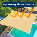 Toldo Impermeável Lona Retangular Colorido Para Cobertura em Área Externa Energy Express