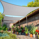 Toldo Impermeável Portatil Para Cobertura em Área Externa retangular cinza energy express