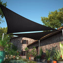 Toldo Impermeável Portatil Para Cobertura em Área Externa triangular preto energy express