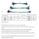 Linha de Aço Revestida para Pesca 30m – Super Resistente para Mar, Rios e Lagos Energy Express