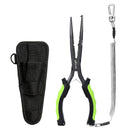 Alicate de Pesca Multifuncional Inoxidável com Capa – Removedor de Anzol, Cortador e Abridor de Argola Energy express