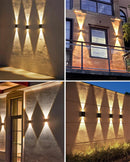 Arandela Solar Iluminação de Parede Externa Led ENERGY EXPRESS