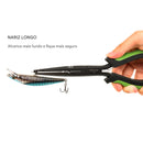 Alicate de Pesca Multifuncional Inoxidável com Capa – Removedor de Anzol, Cortador e Abridor de Argola Energy express