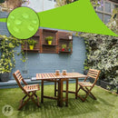 Toldo Impermeável Para Cobertura em Área Externa triangular verde energy express