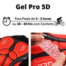 Bermuda Ciclismo Gel Pro 5D Masculina Outdoor 058 energy express