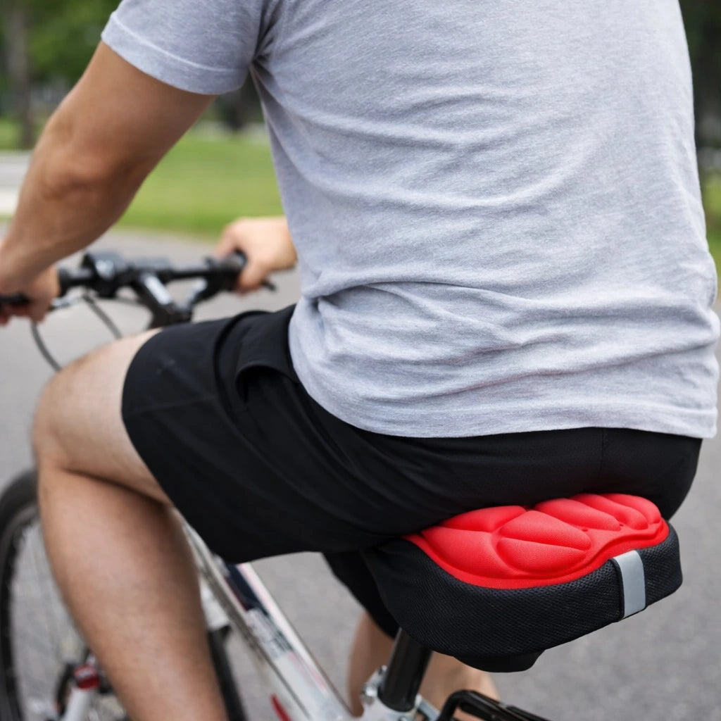 Capa Acolchoada para Selim de Bicicleta com Espuma Confortável e Ventilação Energy Express