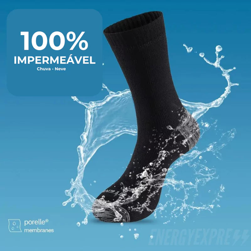 Meia Impermeável Térmica Esportiva Masculina ENERGY EXPRESS