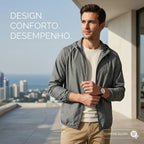 Jaqueta Corta Vento Impermeável Chuva Masculina Feminina Energy
