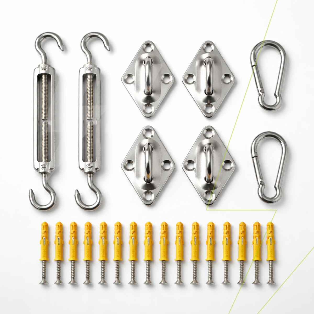 Kit Acessórios para Instalação de Toldos