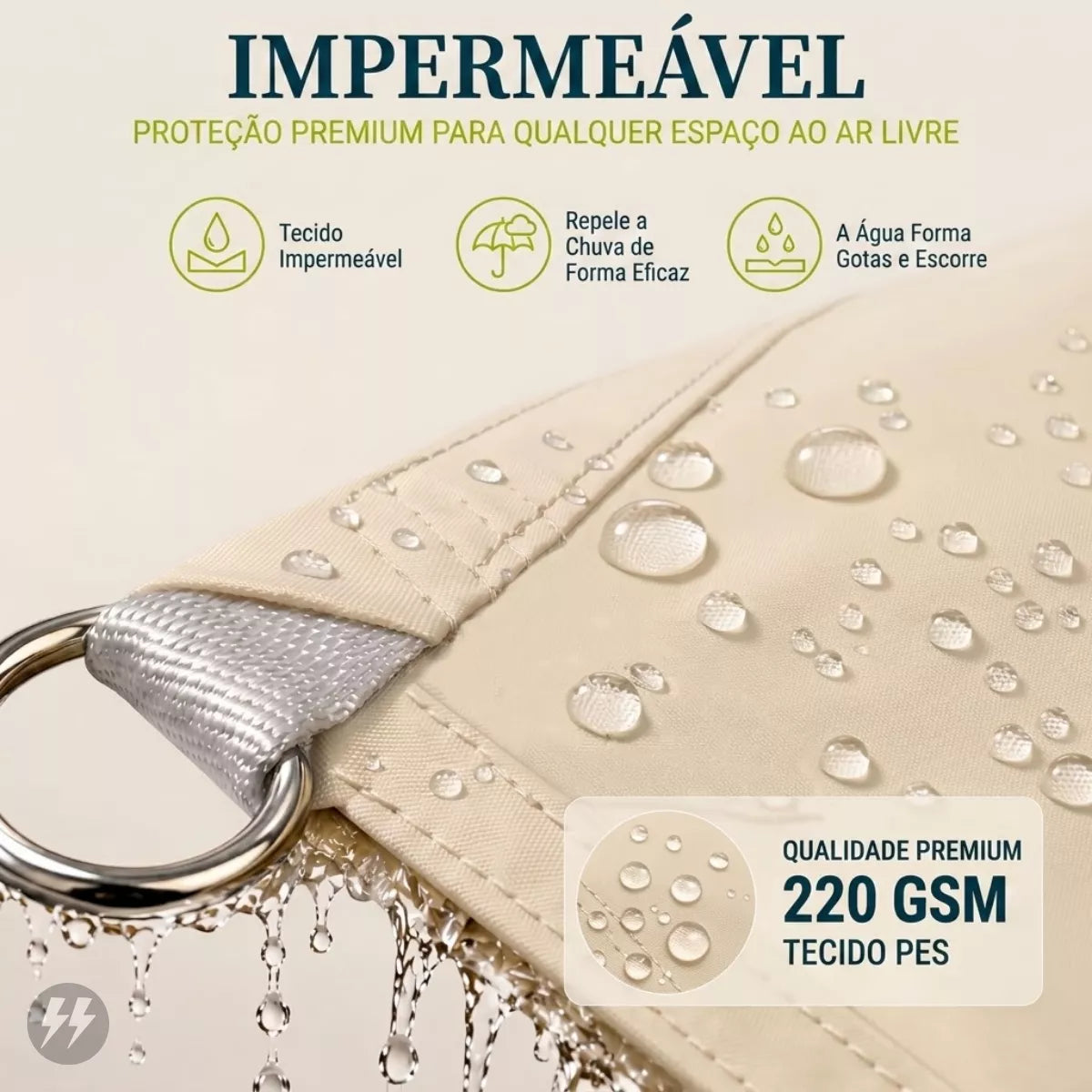 Toldo Portátil Impermeável para Varanda e Carros Energy Express