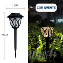 Iluminação Solar Poste de Jardim para Caminho Externo Energy Express