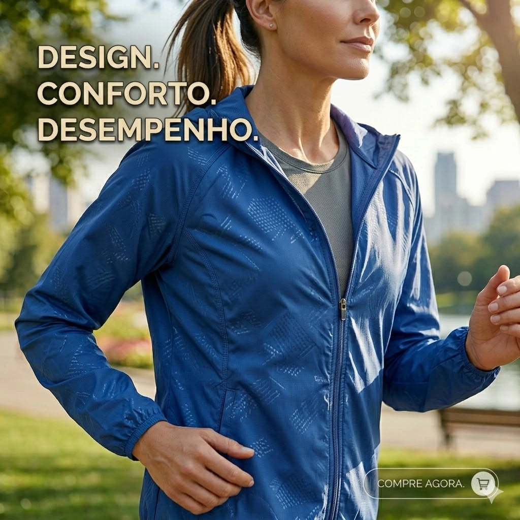 Jaqueta Corta Vento Impermeável Chuva Masculina Feminina Energy