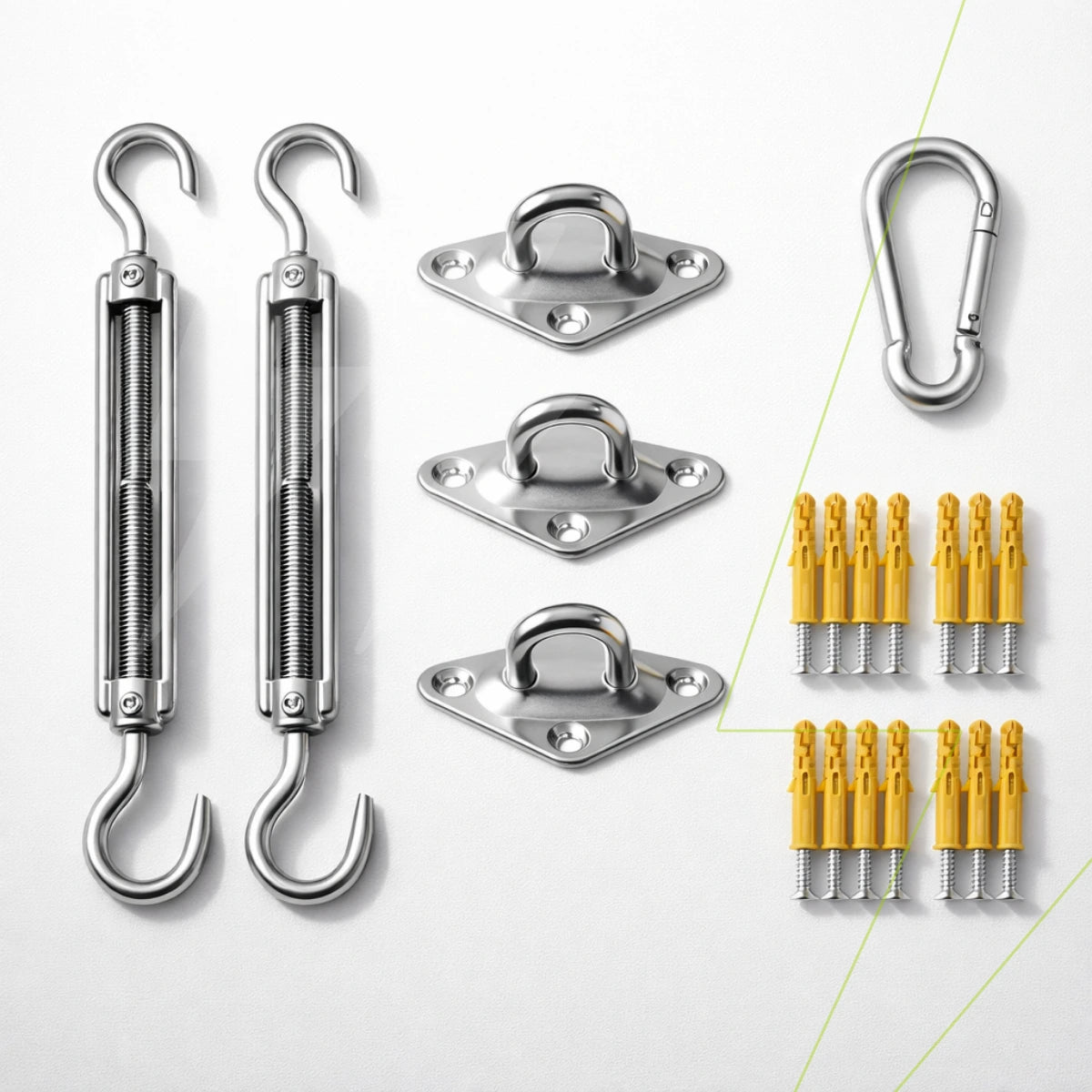 Kit Acessórios para Instalação de Toldos