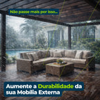 -Lona Transparente Impermeável para Fechamento de Varandas e Cobertura – Toldo Transparente para Área Externa Energy Express