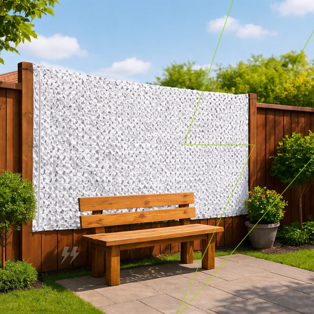 Rede de Camuflagem para Sombra e Cobertura de Área Externa – Tela Decorativa e Proteção Solar Energy Express