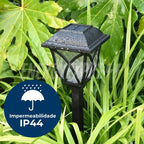 Iluminação Solar Poste de Jardim para Caminho Externo Energy Express