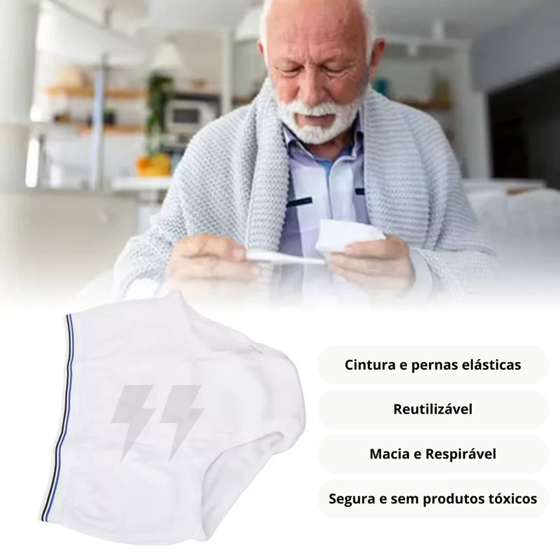 Cueca para Incontinência Urinária Masculina Energy Express