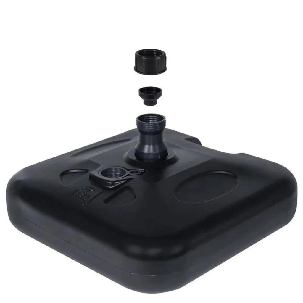 Base para Ombrelone 21L com Enchimento de Água ou Areia – Suporte para Guarda-Sol Energy Express