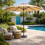 Ombrelone Articulado com Proteção UV e Impermeável – Guarda-Sol para Jardim, Piscina e Área Externa