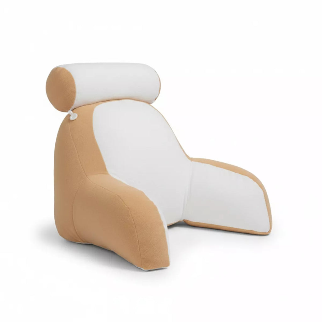 Almofada de Encosto para Leitura com Apoio Lombar – Travesseiro Ergonômico para Cama e Sofá Energy Express