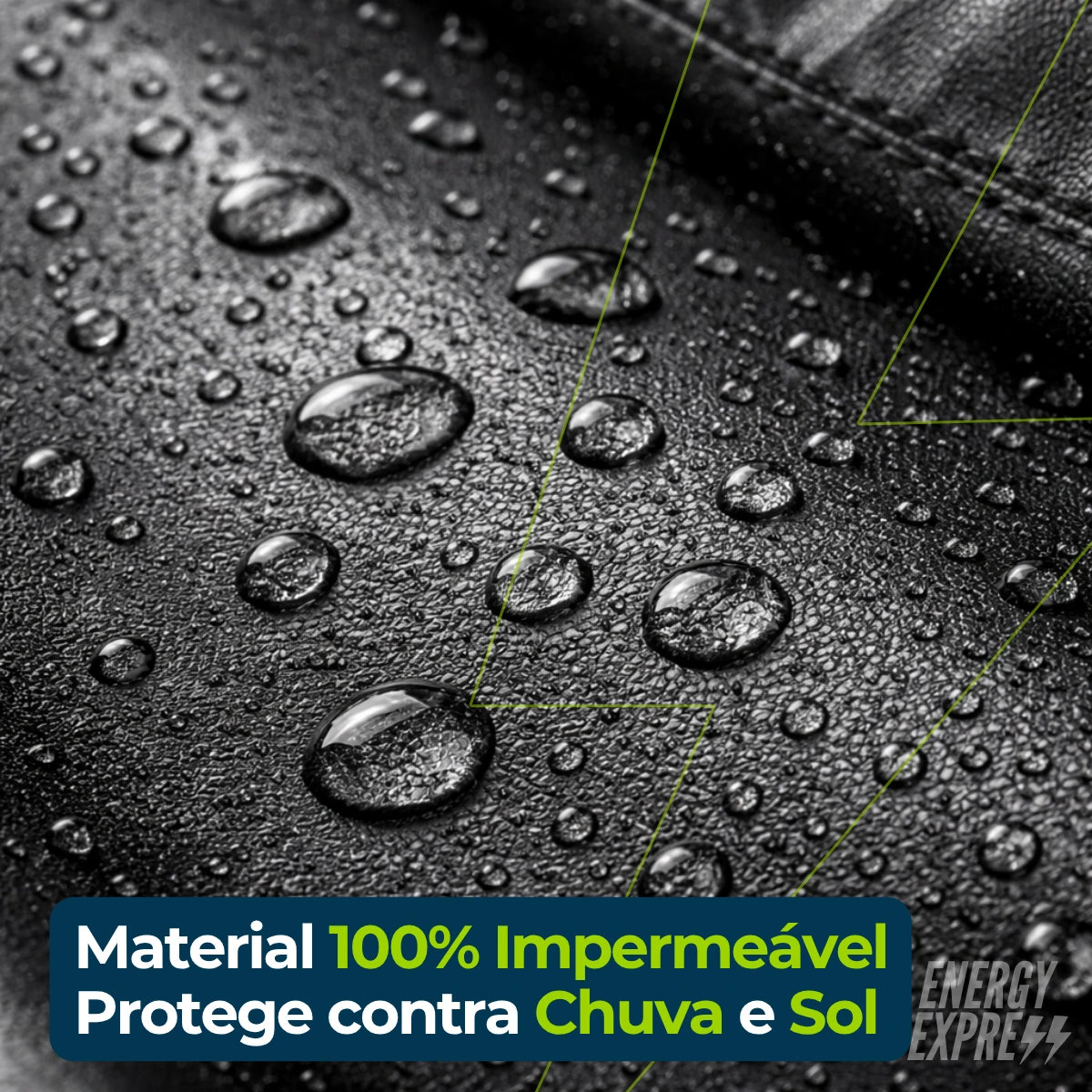 Capa para Bicicleta Impermeável com Proteção Uv Energy Express