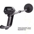 Detector de Metais Profissional MD-4030 – Ouro, Prata, Moedas e Metais com Alta Sensibilidade Energy Express