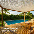 Rede Camuflada tela Decorativa para Sombreamento de Jardim, Horta, Garagem e Área Externa Energy Express