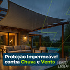 Toldo Impermeável Lona para Cobertura com Proteção UV Energy Express