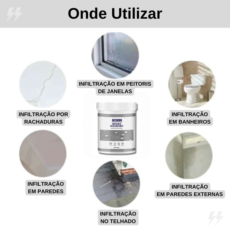 Selante de Isolamento Impermeabilizante VedaTurbo