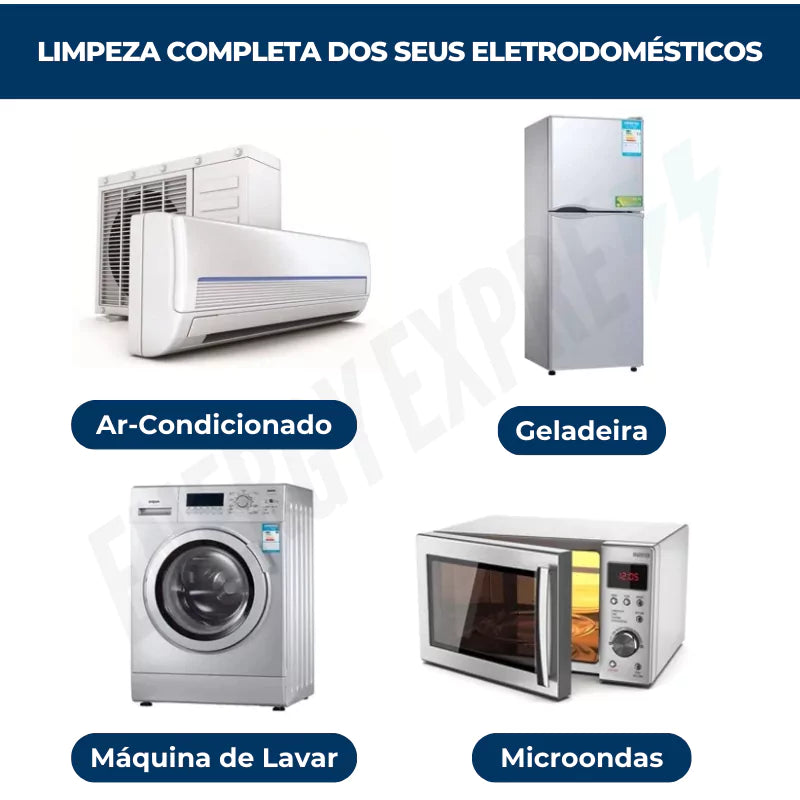 Limpador a Vapor de Alta Pressão Energy Express