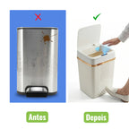 Lixeira com Sensor Automático 18L – Sem Toque, Silenciosa e Higiênica Energy Express
