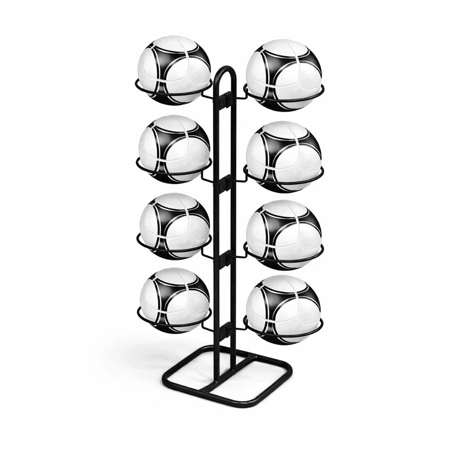 Suporte Organizador para Bolas em Aço Inox – Porta Bolas para Futebol, Basquete e Vôlei Energy Express
