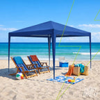 Toldo Impermeável Gazebo para Área Externa – Tenda de Cobertura para Jardim, Piscina e Praia Energy Express
