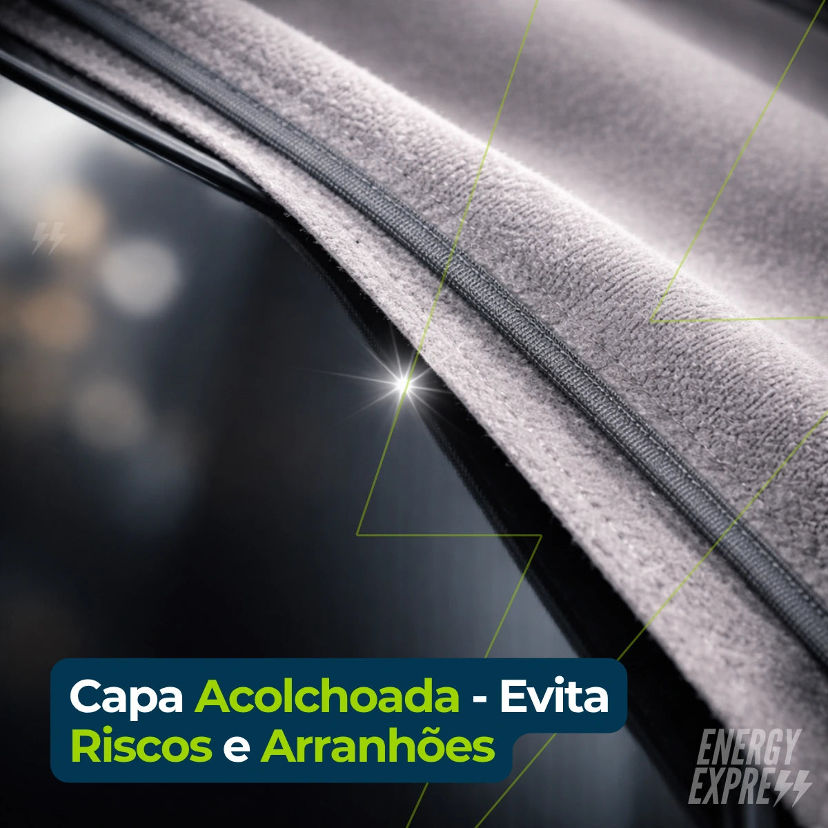 Capa para TV Externa Impermeável com Proteção UV – Proteção Contra Sol, Chuva e Poeira Energy Express