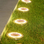 Iluminação Solar de Piso Externa Redonda para Caminho Externo ENERGY EXPRESS
