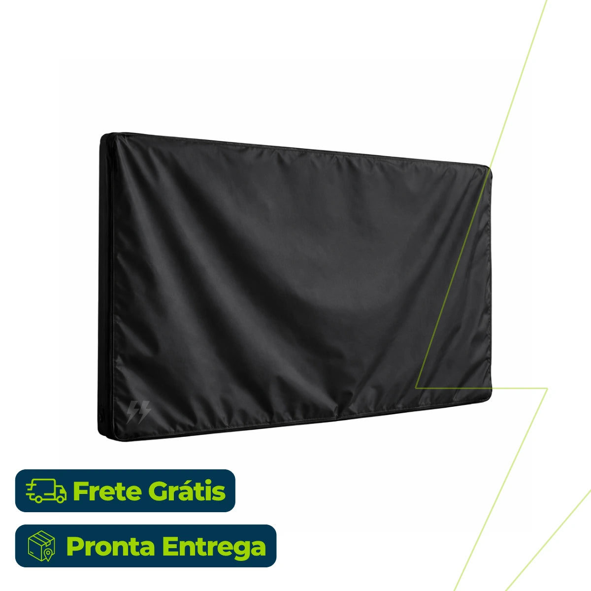 Capa para TV Externa Impermeável com Proteção UV – Proteção Contra Sol, Chuva e Poeira