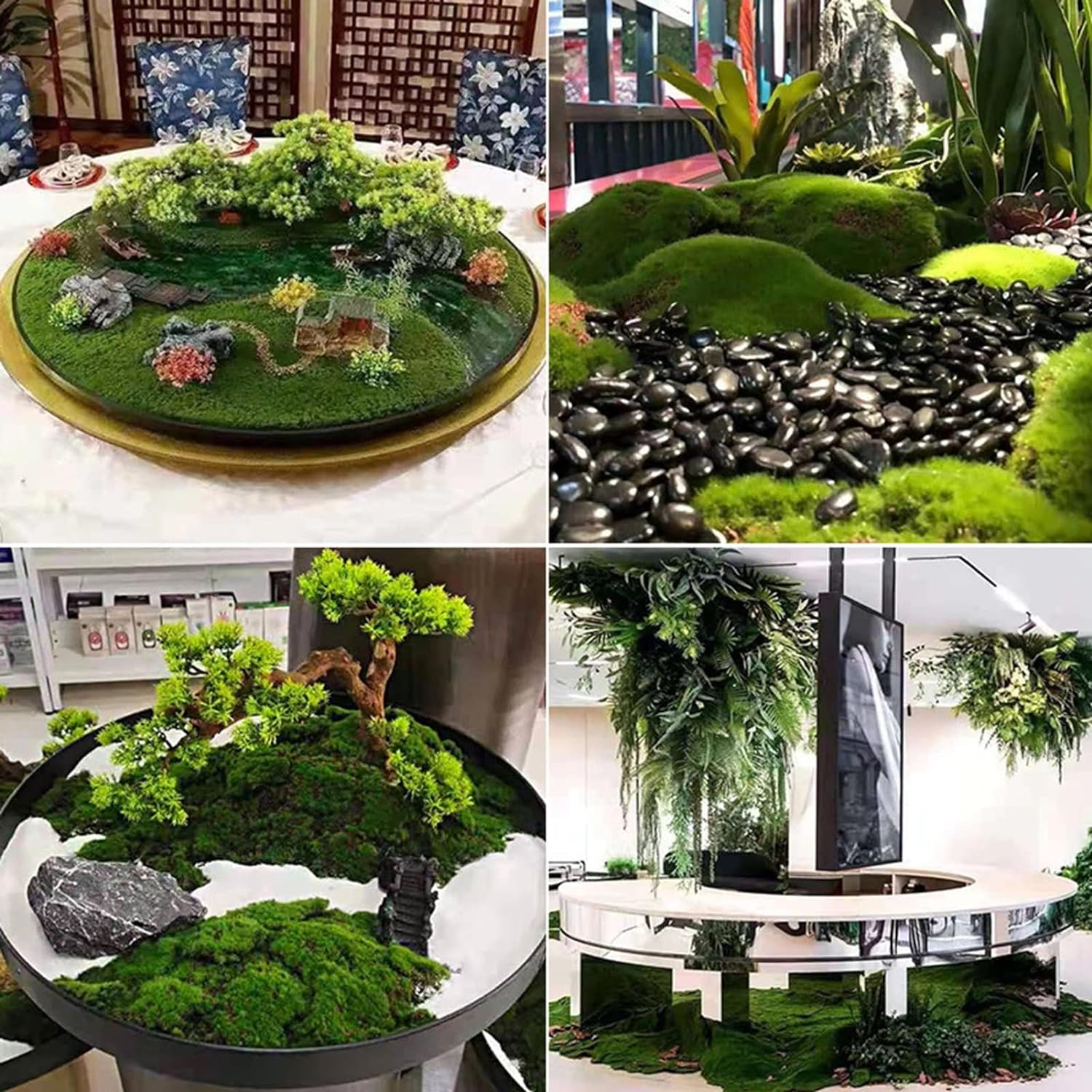 Musgo Artificial Decoração Realista para Jardim Energy Express