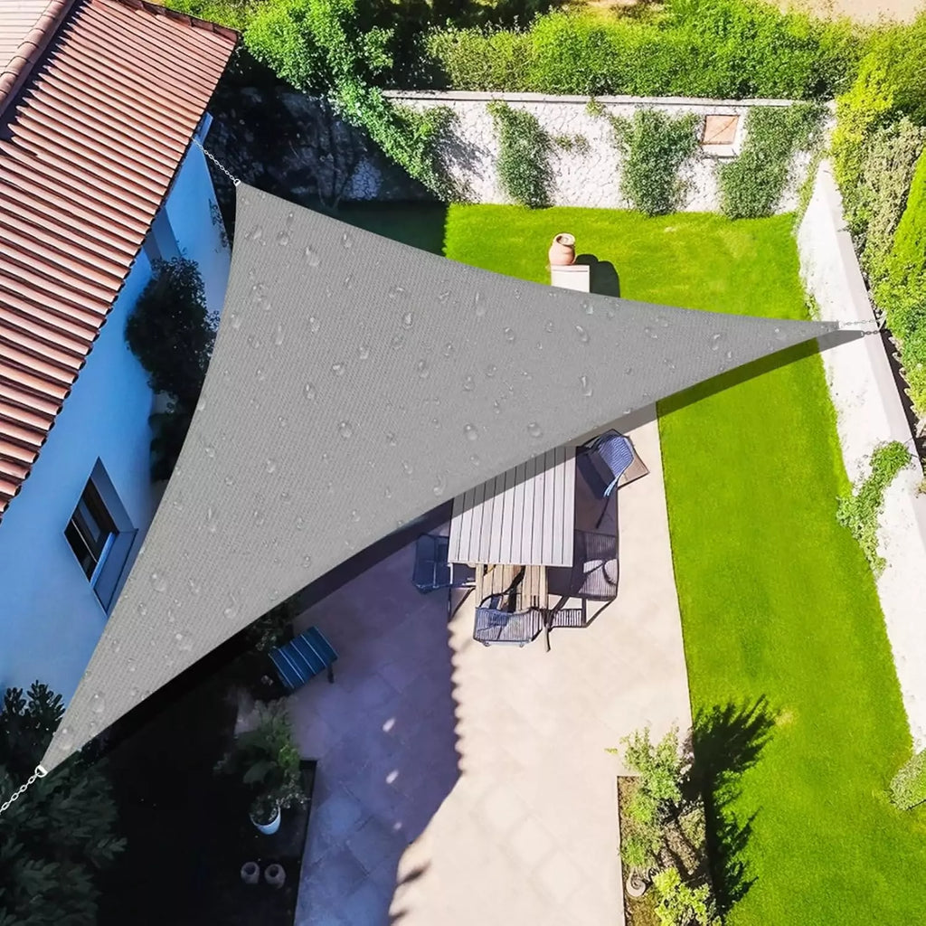 Toldo Portátil Impermeável para Varanda e Carros Energy Express Triangular Cinza