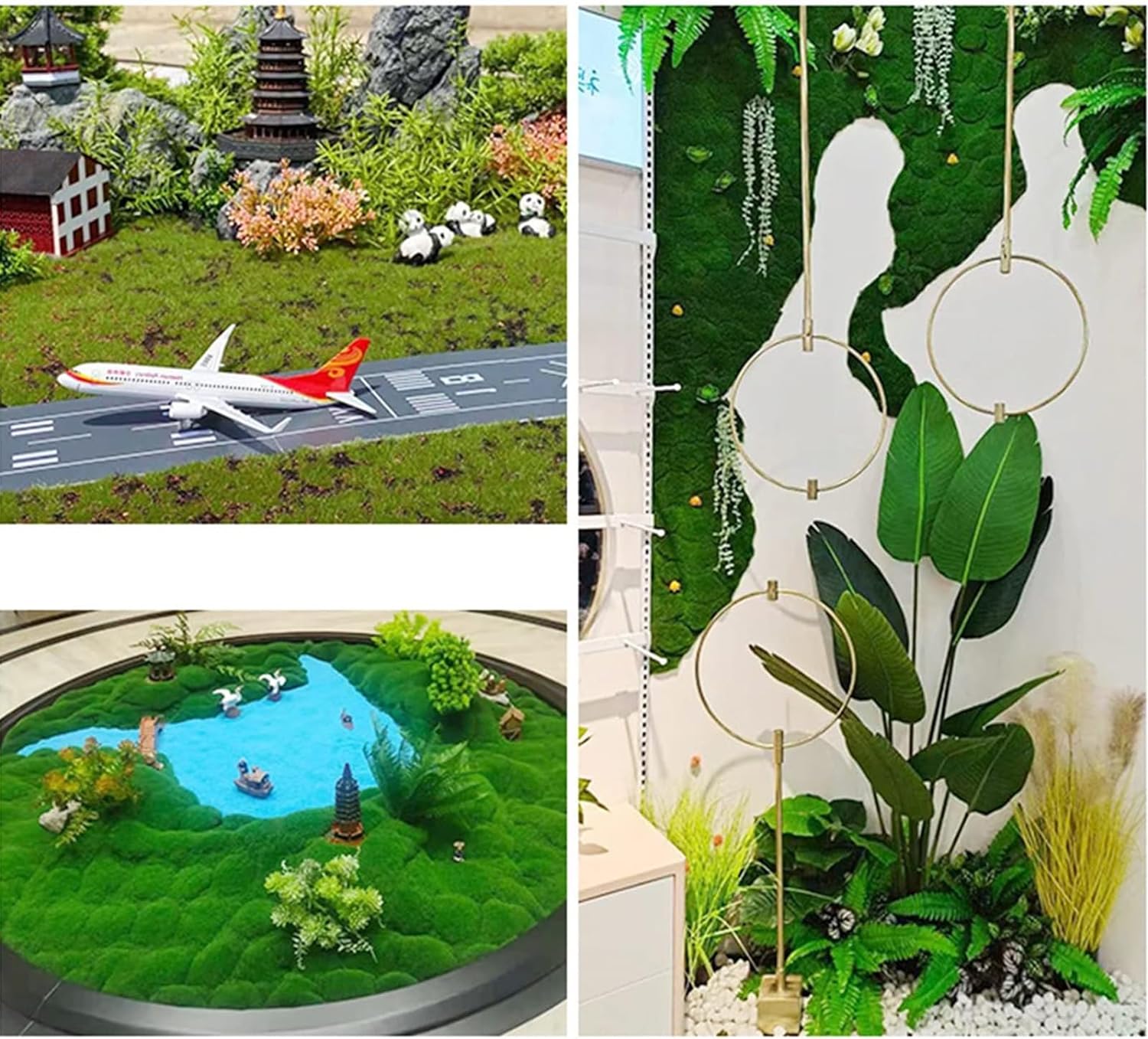 Musgo Artificial Decoração Realista para Jardim Energy Express