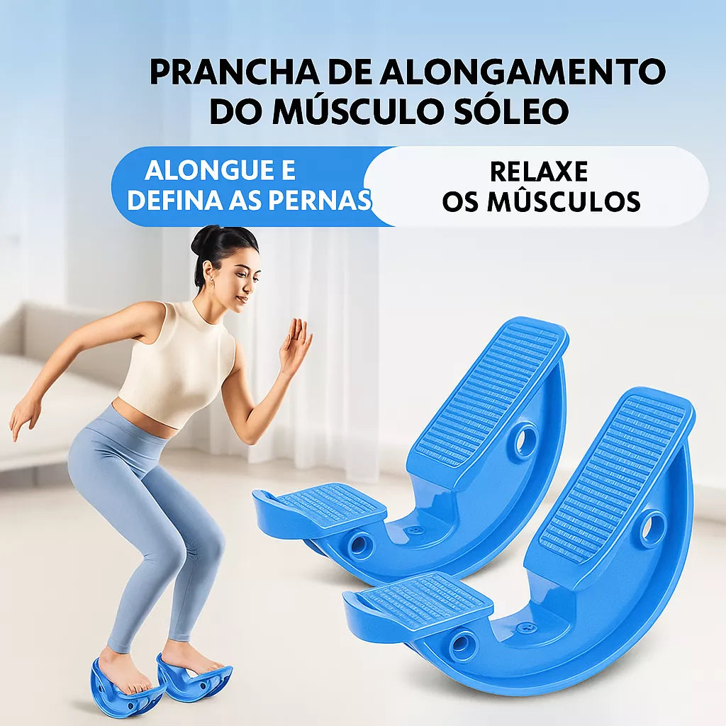 Alongador de Panturrilha e Tendão de Aquiles – Prancha de Alongamento Antiderrapante Viva Secura