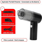 Aspirador de Pó Portátil Recarregável Automotivo energy express