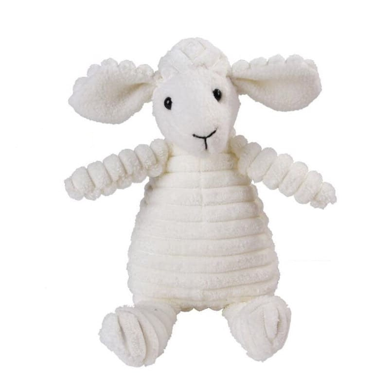 Brinquedo de Pelucia Indestrutível para Cachorro de Pequeno Porte energy express ovelhinha
