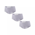 Calcinha Absorvente para Incontinência Urinária - Anti-vazamento e Antibacteriana cinza 03