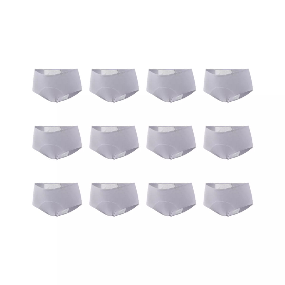 Calcinha Absorvente para Incontinência Urinária - Anti-vazamento e Antibacteriana cinza 12