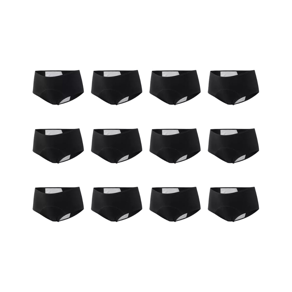 Calcinha Absorvente para Incontinência Urinária - Anti-vazamento e Antibacteriana preta 12