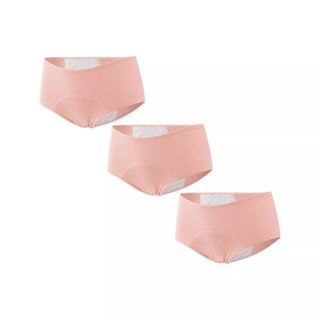 Calcinha Absorvente para Incontinência Urinária - Anti-vazamento e Antibacteriana rosa 03