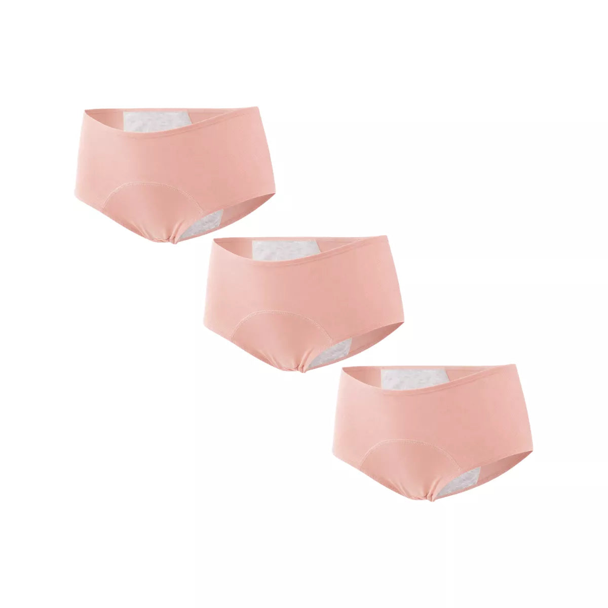 Calcinha Absorvente para Incontinência Urinária - Anti-vazamento e Antibacteriana rosa 03