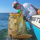 Camisa para Pesca Proteção UV +50 Manga Longa com Capuz e Bandana Facial branco camuflado Energy Express