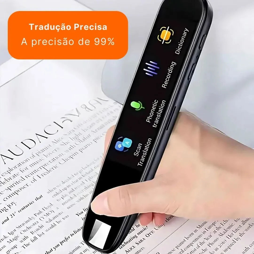 Caneta Tradutora de Idiomas Inteligente com Leitura em Voz Alta e Digitalização de Textos Energy Express
