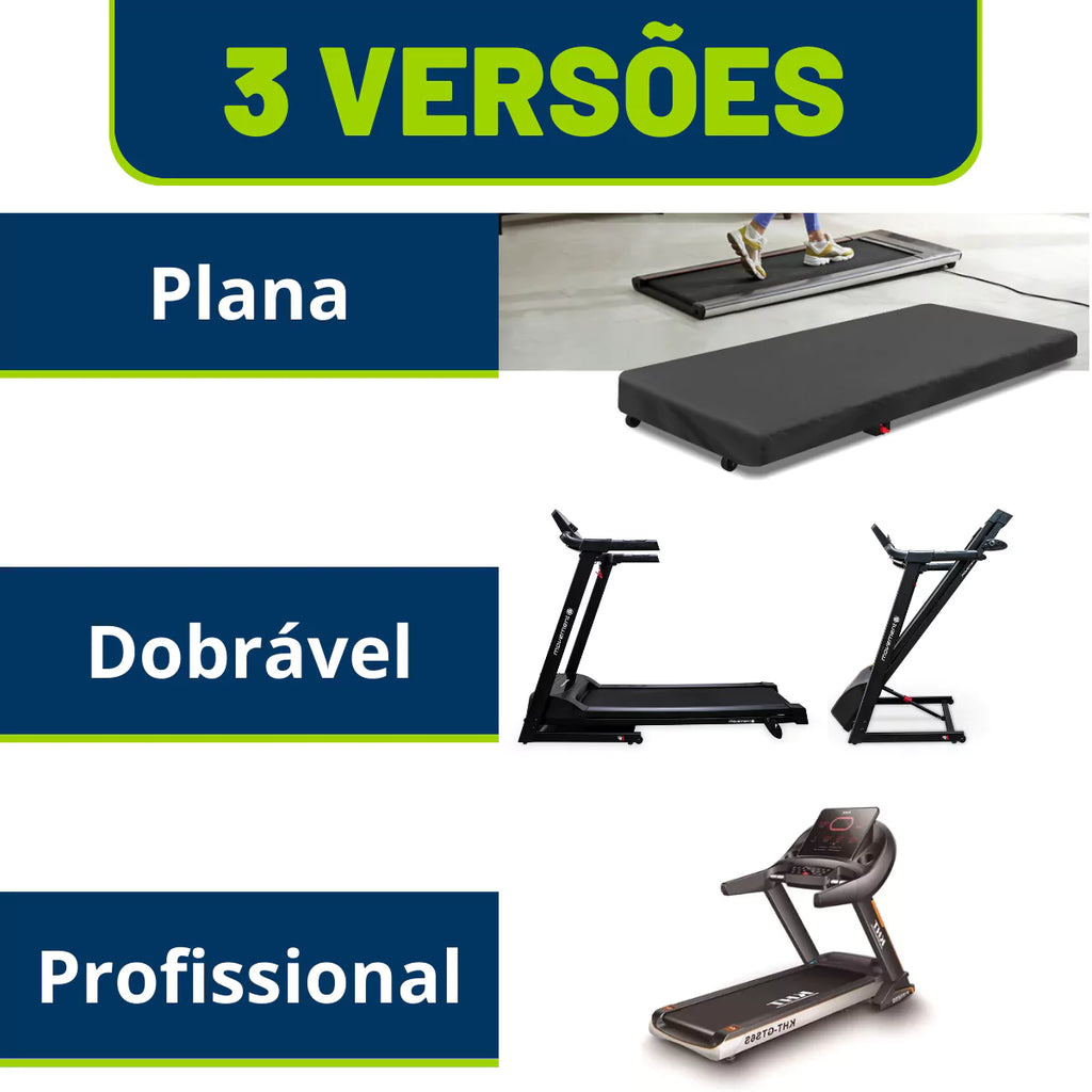 Capa Impermeável para Esteira Ergométrica - 3 Versões Energy Express